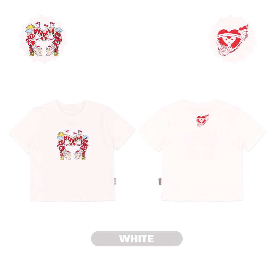 Mooi x Hari Merdeka Kaos Kemerdekaan Anak T-shirt Anak Kemerdekaan