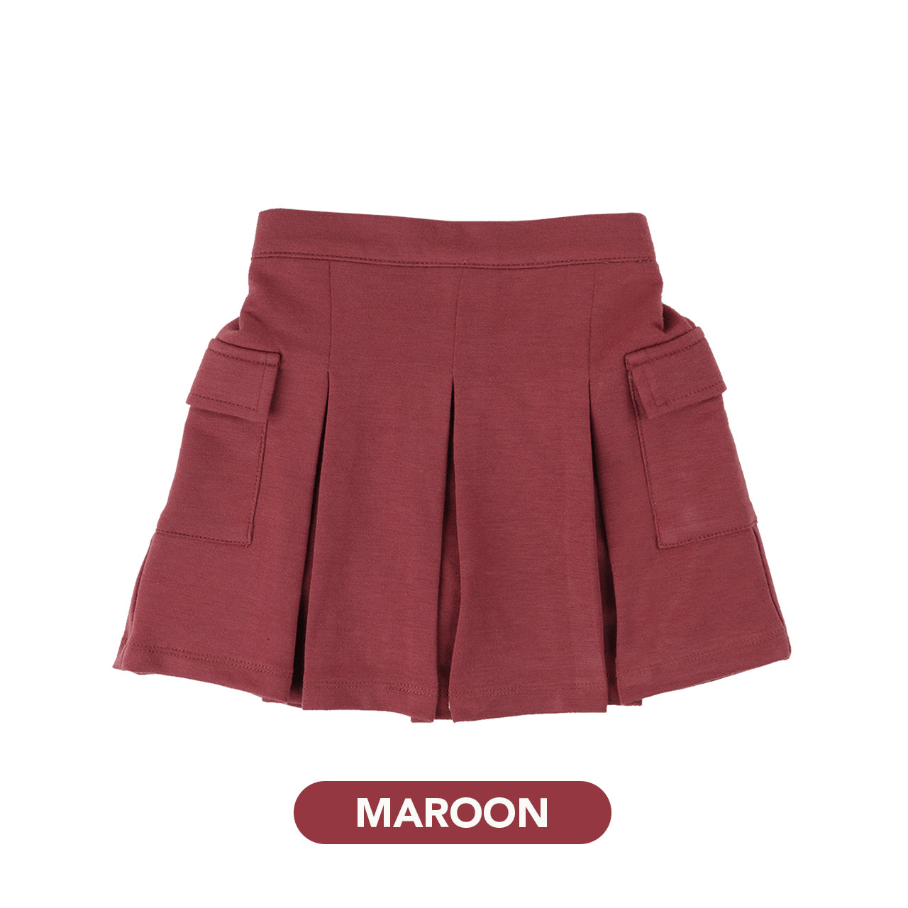 Mooi Rok Celana Skort Anak Perempuan Fionna Cargo Skort Pants