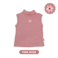 Mooi Atasan Anak Perempuan Yumiko Rib Top