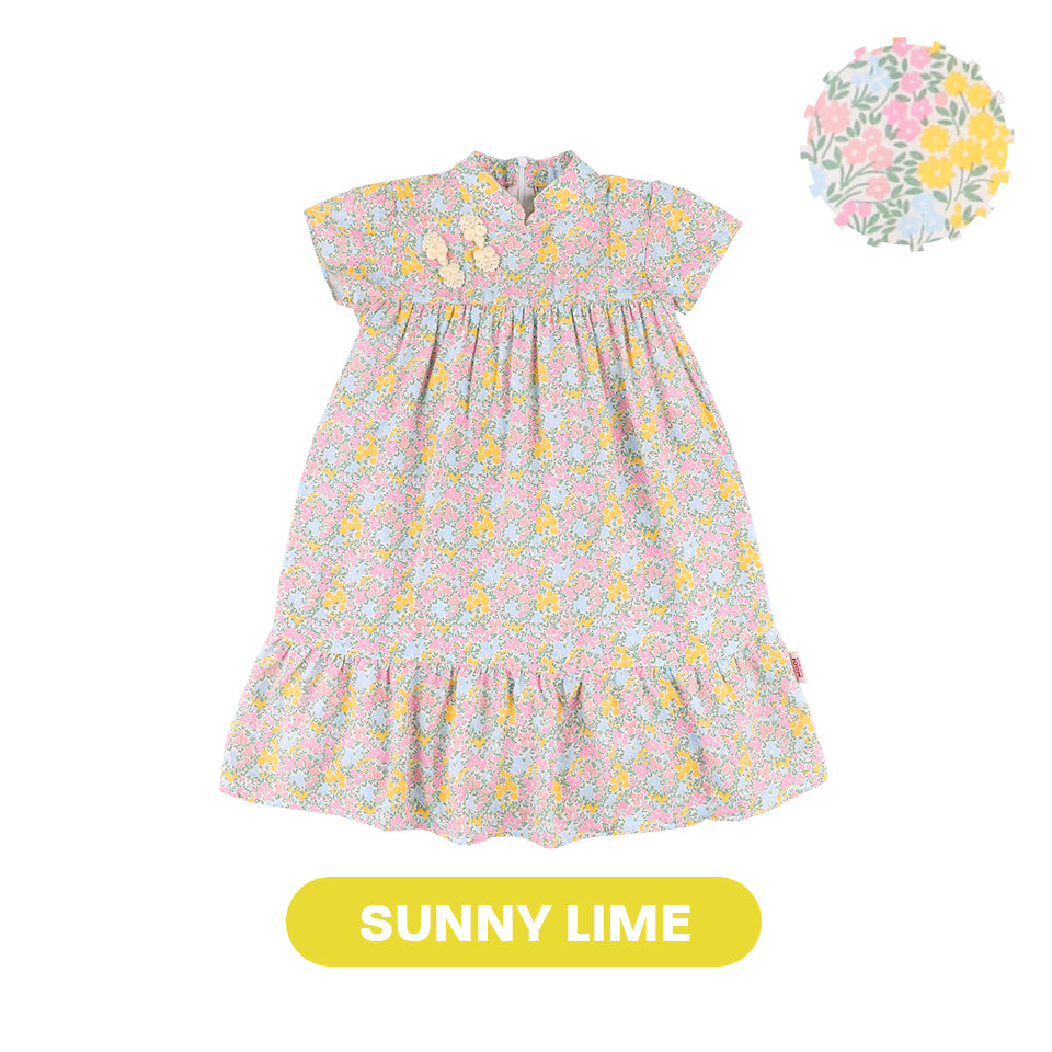Mooi Dress Anak Perempuan Lunar Collection Rosie Cheongsam Dress
