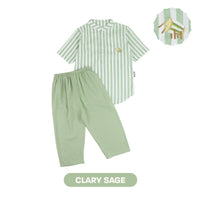 Mooi Rafka Striped Koko Set Setelan Koko Anak