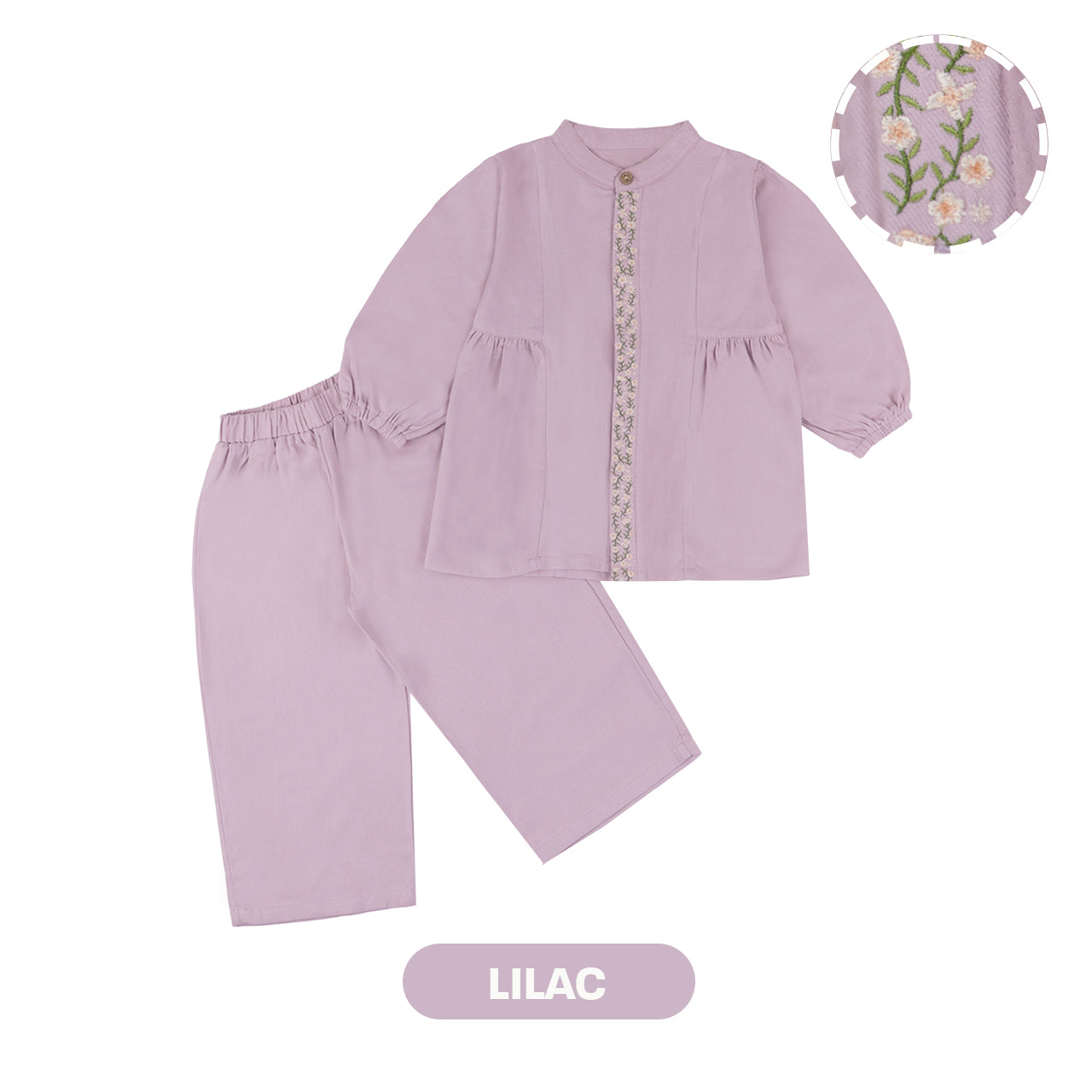 Mooi Setelan Anak Perempuan Hajna Tunik Set