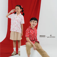 Mooi x Hari Merdeka Kaos Kemerdekaan Kemeja Anak Printed Shirt