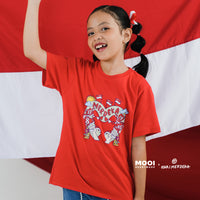Mooi x Hari Merdeka Kaos Kemerdekaan Anak T-shirt Anak Kemerdekaan
