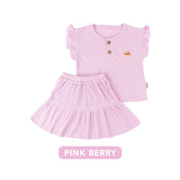 Mooi Setelan Anak Perempuan Narumi Ruffle Set