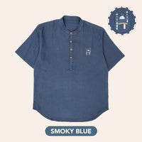 Mooi Atasan Pria Kemeja Pria Raya Collection Karim Koko V1