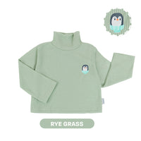 Mooi Atasan Anak Turtle Neck Top V1