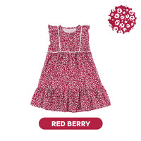 Mooi Dress Anak Perempuan Christmas Collection Eve Ruffle Dress