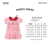 Mooi Dress Anak Perempuan Christmas Collection Averyl Dress