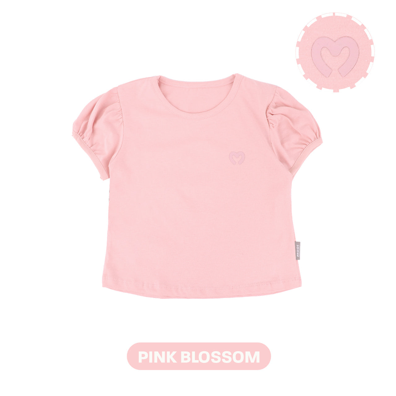 Mooi Kaos Anak Perempuan Comfy Girls Basic T-shirt