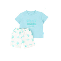 Mooi X Dinda Puspitasari Setelan Anak Kio Graphic Tee Set