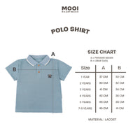 Mooi Kemeja Anak Laki-Laki Polo Shirt