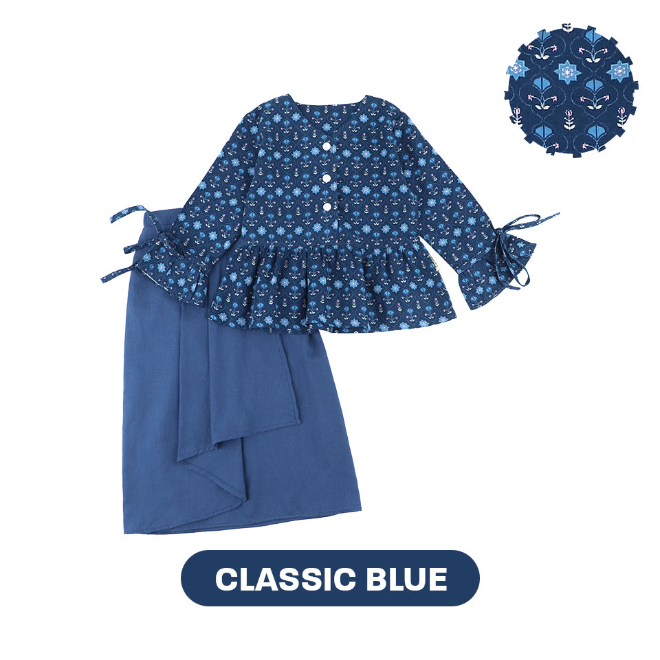 Mooi Setelan Anak Perempuan Raya Collection Hasya Tunic Set