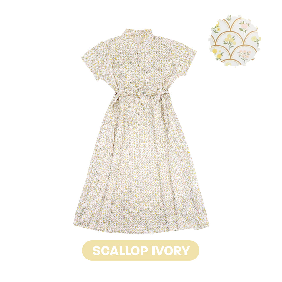 Mooi Dress Dewasa Lunar Collection Lian Hua Cheongsam Dress Adult