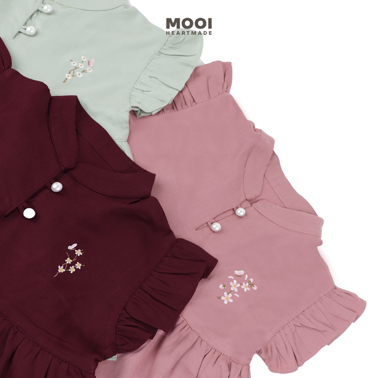 Mooi Dress Anak Perempuan Jia Dress Layer