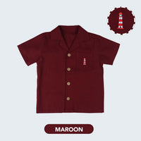 Mooi Kemeja Anak Laki-laki Arka Pocket Shirt V1