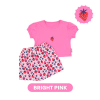 Mooi Setelan Anak Perempuan Alena Skort Set