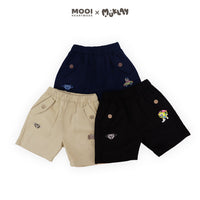 Mooi X Muklay Celana Pendek Cargo Anak Lex Short Cargo Pants Kids