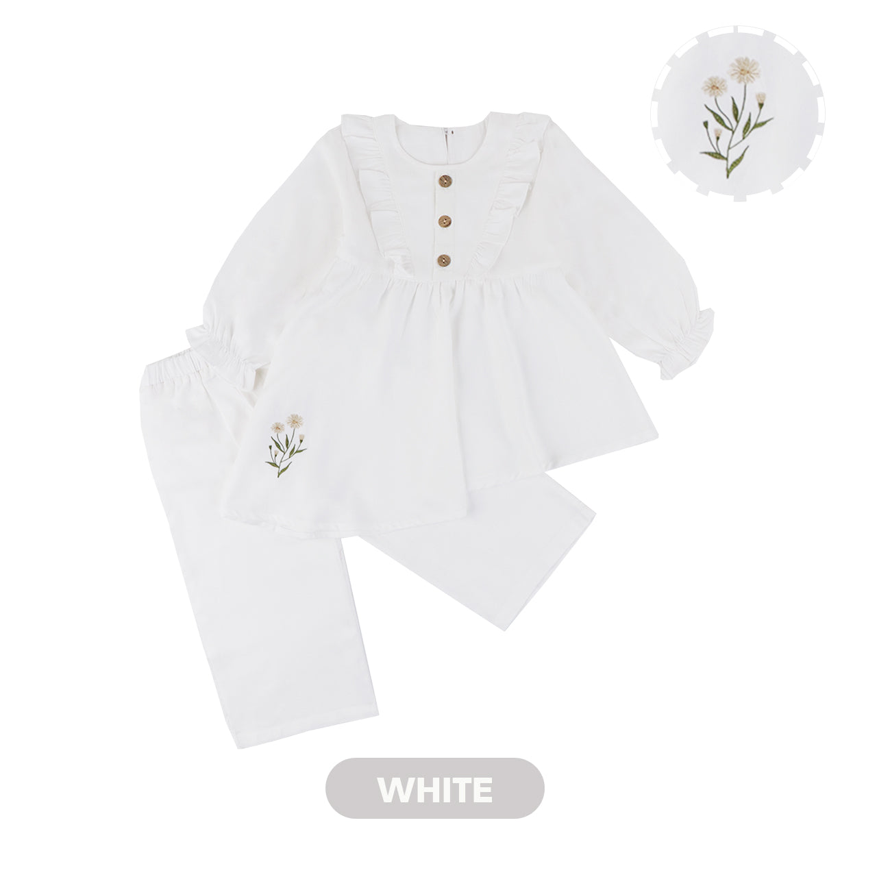 Mooi Setelan Anak Perempuan Xavia Tunik Set