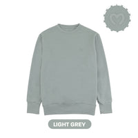 Mooi Sweater Dewasa Unisex Comfy Sweater Basic Adult