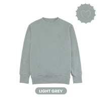 Mooi Sweater Dewasa Unisex Comfy Sweater Basic Adult