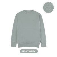 Mooi Sweater Dewasa Unisex Comfy Sweater Basic Adult