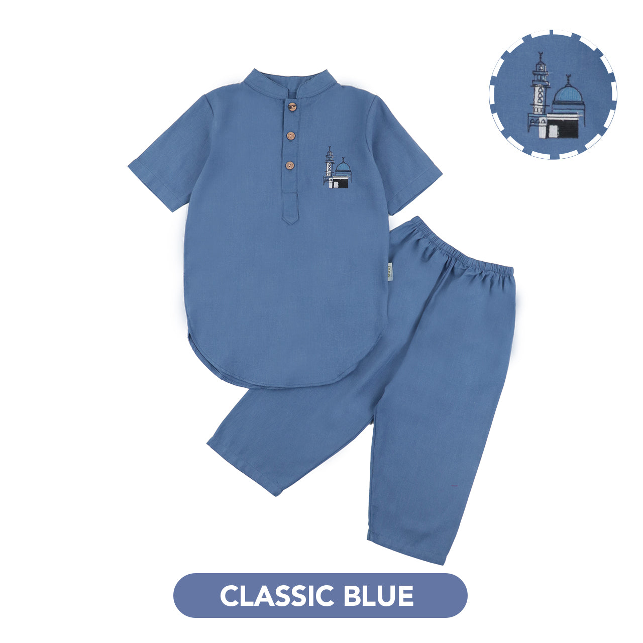 Mooi Adam Koko Set Setelan Koko Anak Raya Collection V1