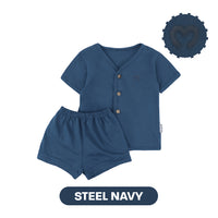 Mooi Setelan Pendek Bayi Comfy Baby Short Button Set