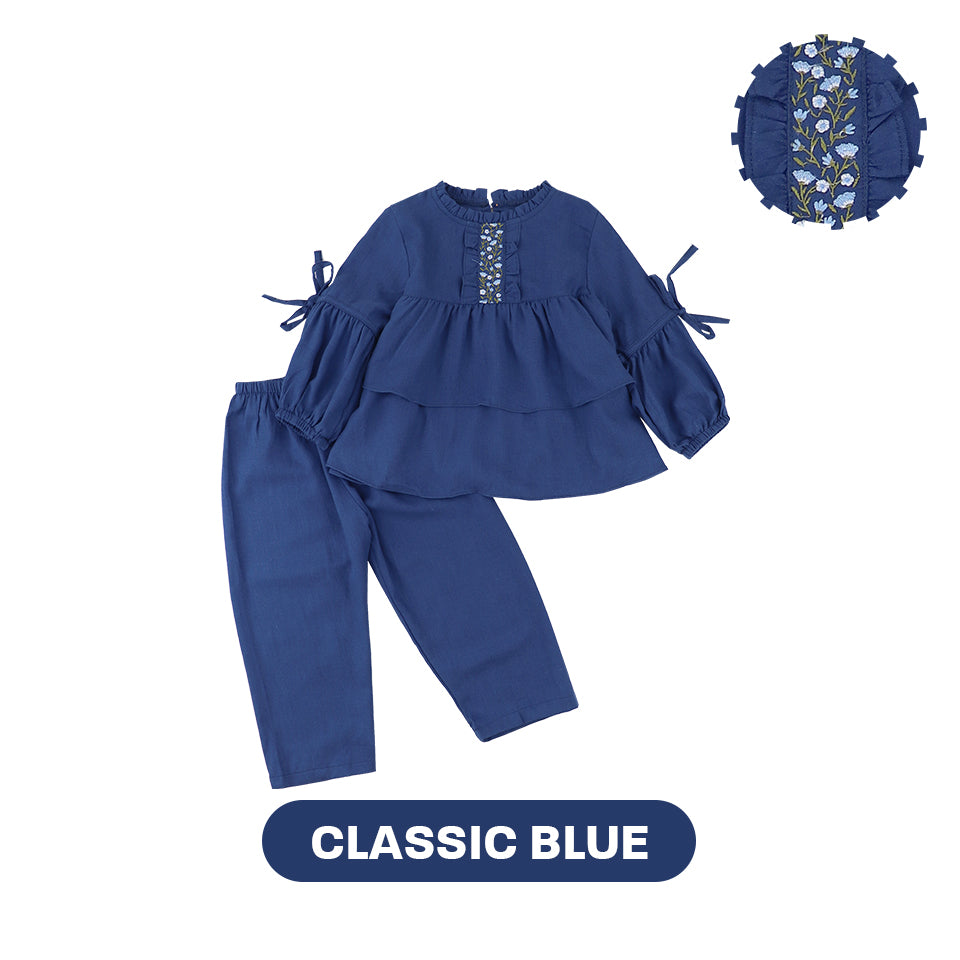 Mooi Setelan Anak Perempuan Raya Collection Mariyah Tunic Set