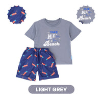 Mooi X Dinda Puspitasari Setelan Anak Kio Graphic Tee Set