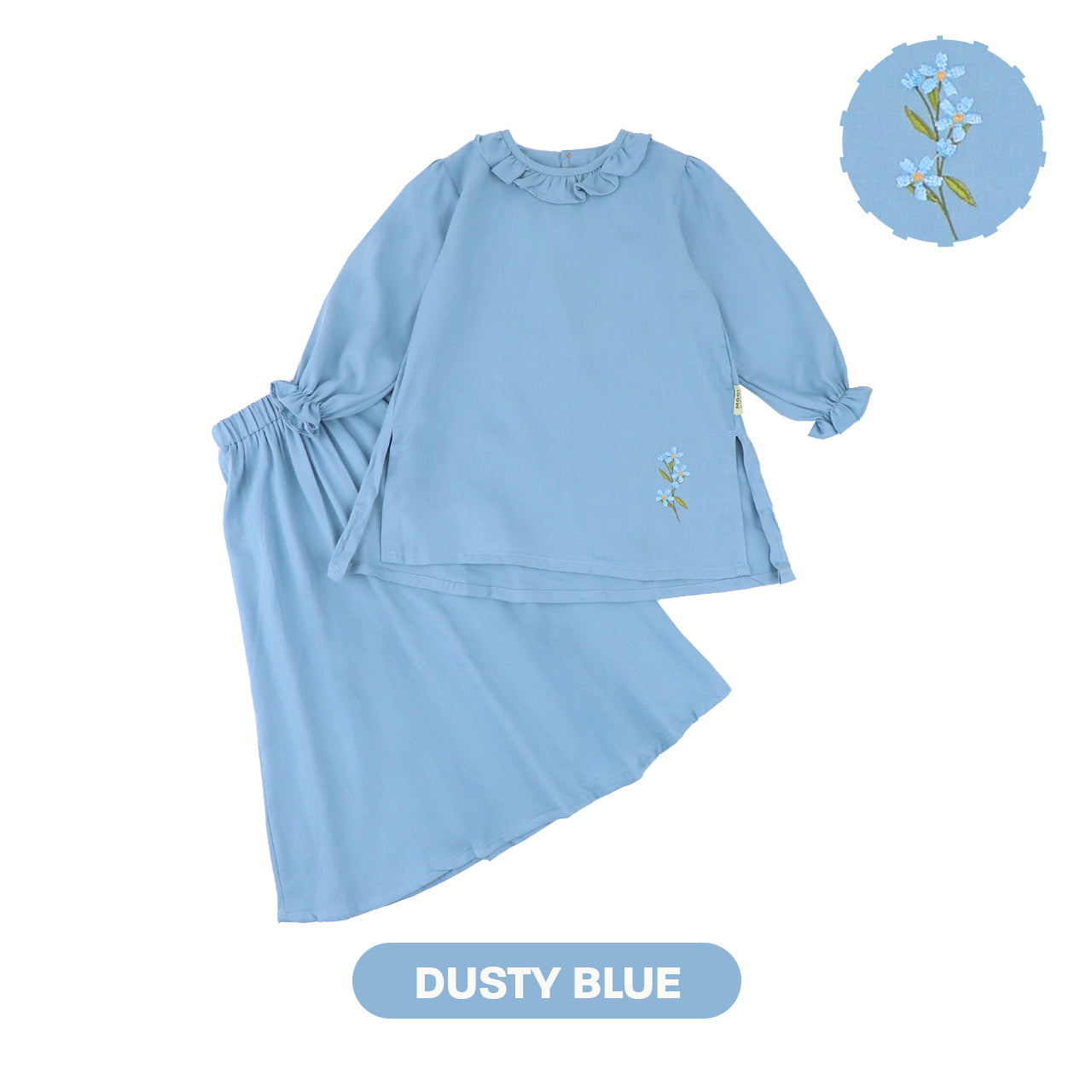 Mooi Setelan Anak Perempuan Raya Collection Rayya Tunik Set