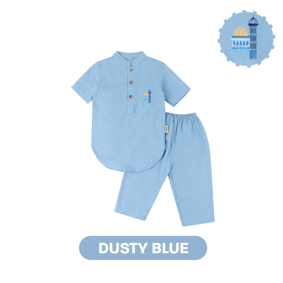 Mooi Adam Koko Set Setelan Koko Anak Raya Collection