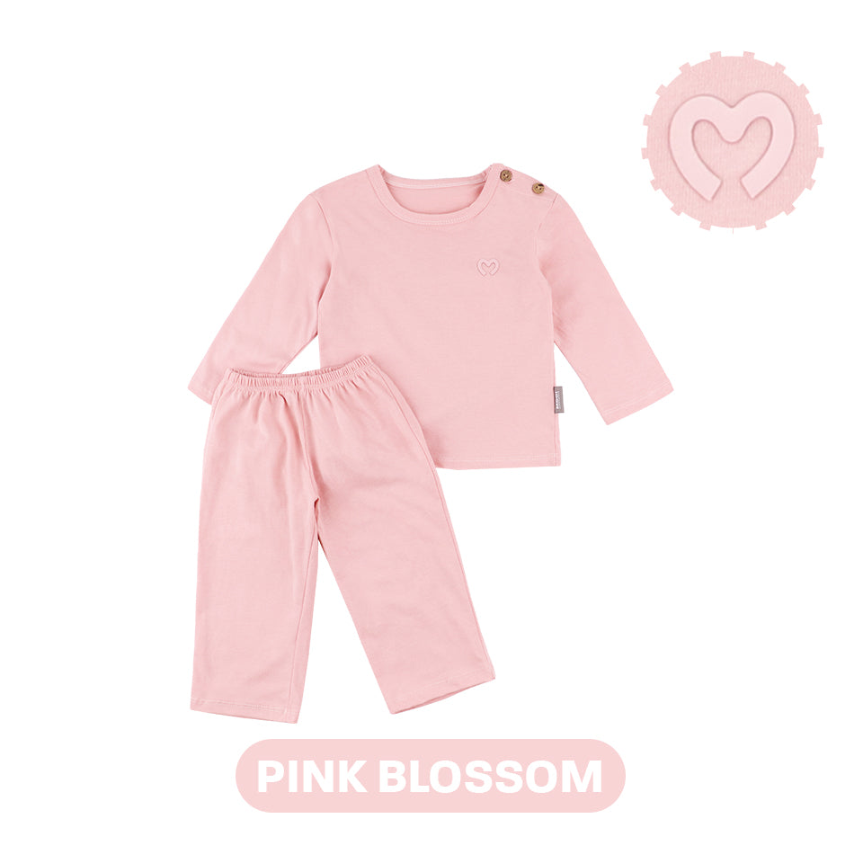 Mooi Setelan Piyama Bayi Comfy Baby Basic Pajamas