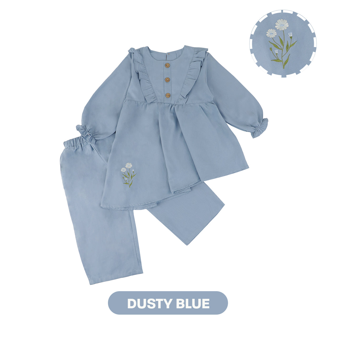 Mooi Setelan Anak Perempuan Xavia Tunik Set