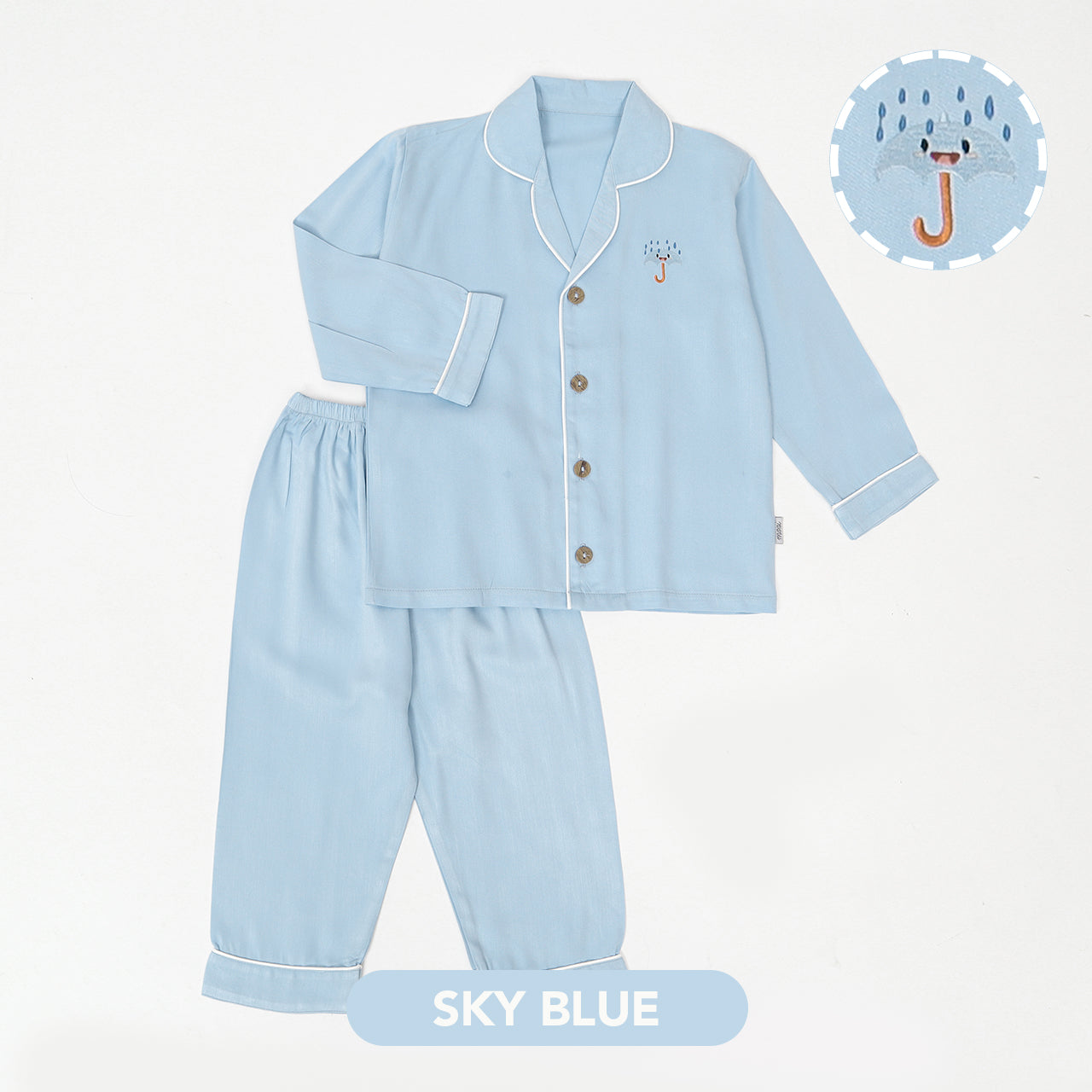 Mooi Piyama Panjang Anak Baju Tidur Anak Long Pajamas
