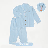 Mooi Piyama Panjang Anak Baju Tidur Anak Long Pajamas