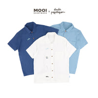 Mooi X Dinda Puspitasari Kemeja Dewasa Nolan Pocket Shirt Adult