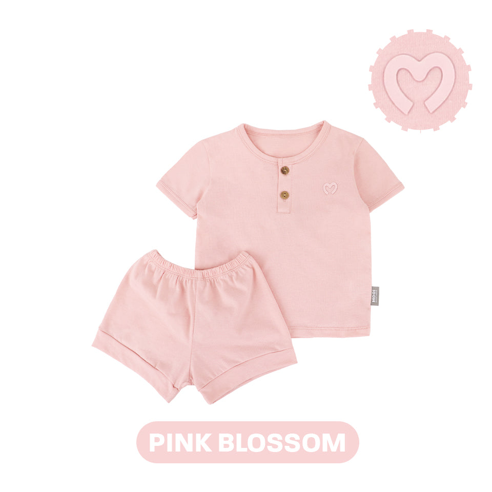 Mooi Setelan Bayi Comfy Baby Short Basic Set