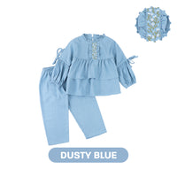 Mooi Setelan Anak Perempuan Raya Collection Mariyah Tunic Set