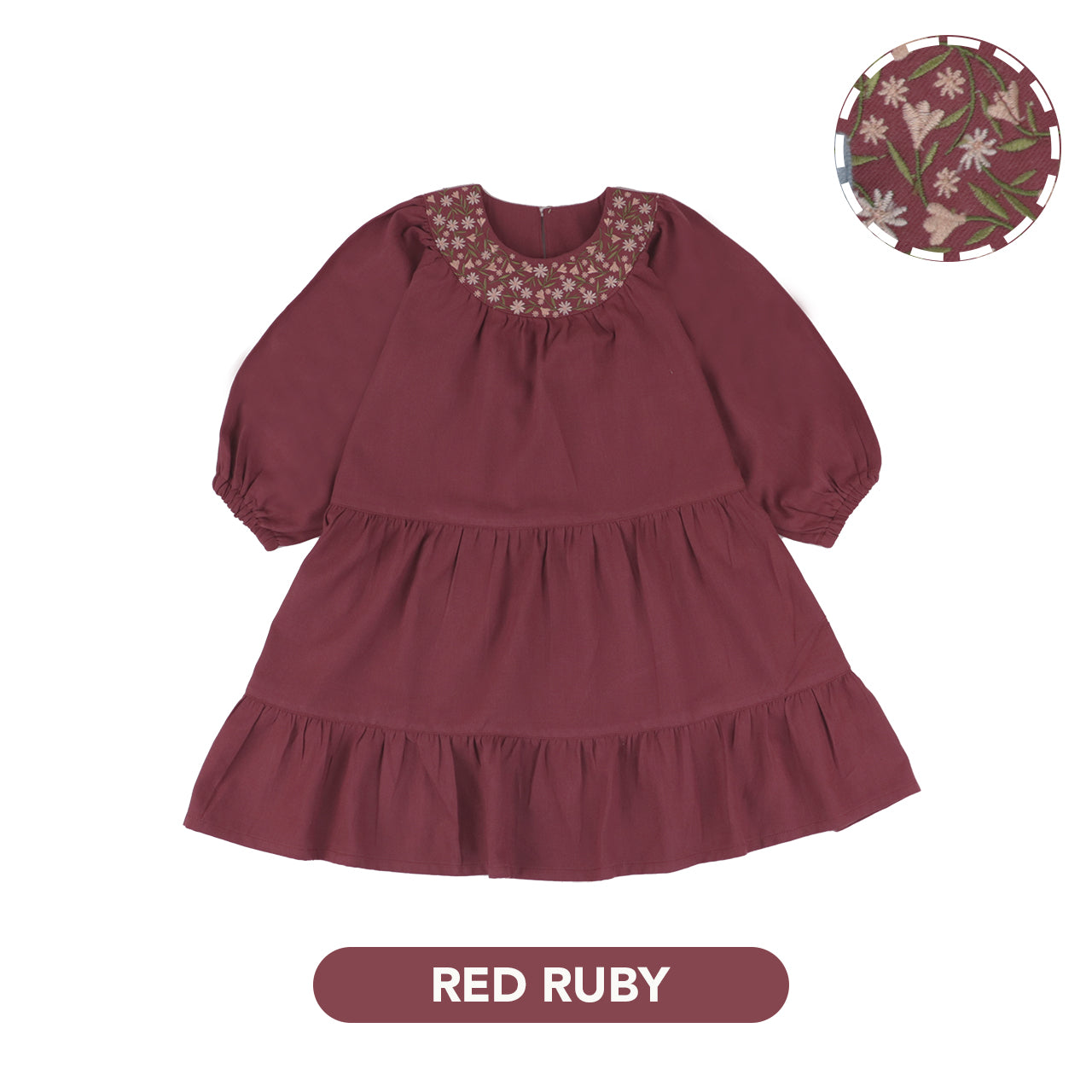 Mooi Dress Anak Gamis Anak Perempuan Raya Collection Alara Dress
