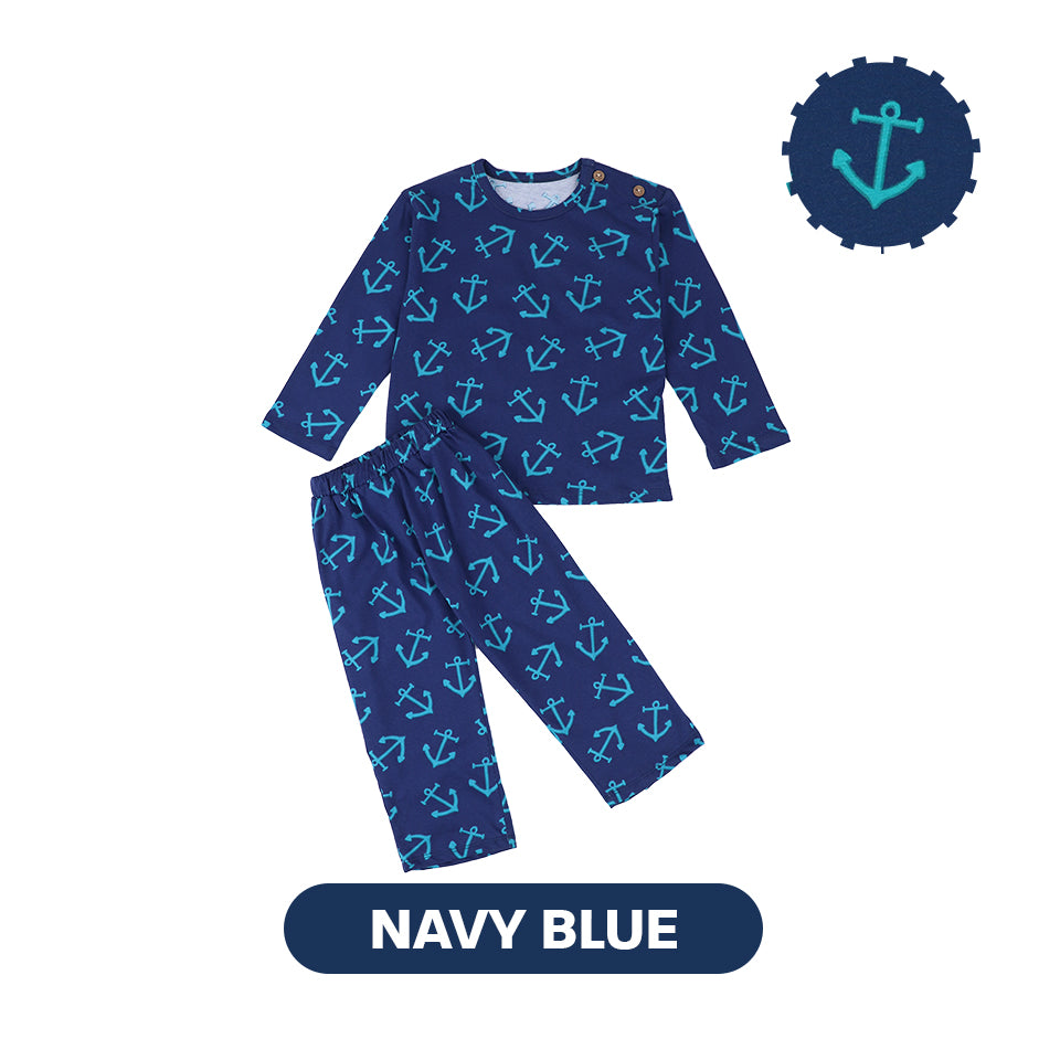 Mooi X Dinda Setelan Piyama Anak Nael Pajamas Set