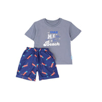 Mooi X Dinda Puspitasari Setelan Anak Kio Graphic Tee Set