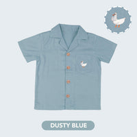 Mooi Kemeja Anak Laki-laki Arka Pocket Shirt V1