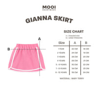 Mooi Rok Anak Perempuan Gianna Skirt
