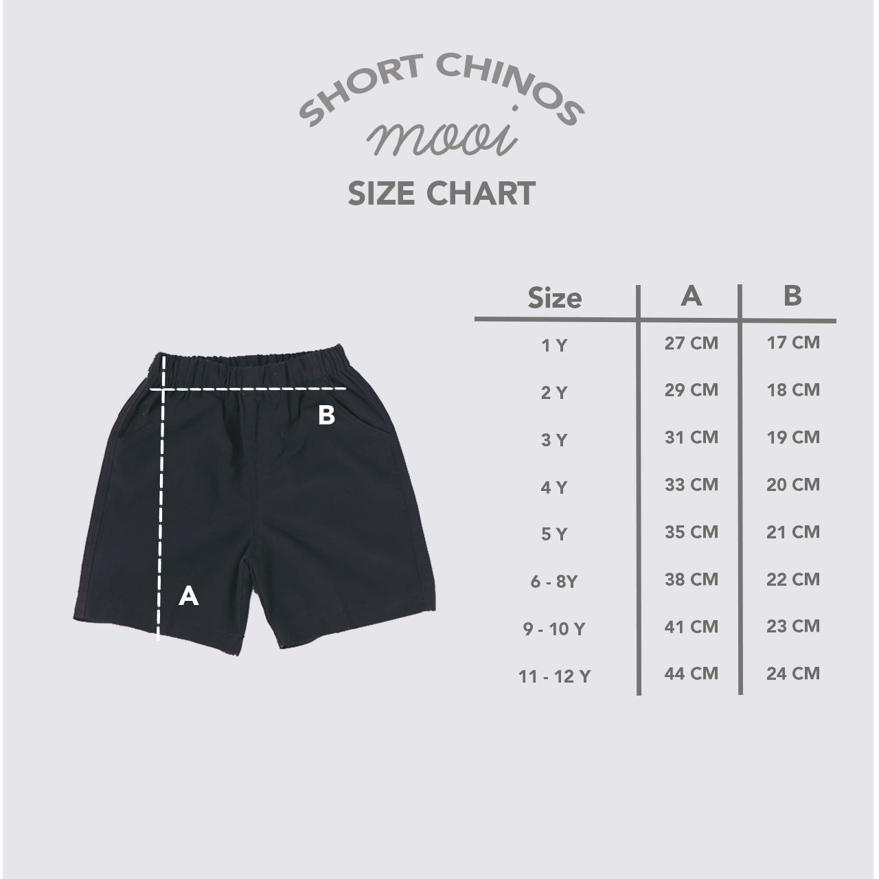 Mooi Celana Pendek Anak Chinos Short