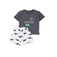 Mooi X Dinda Puspitasari Setelan Anak Kio Graphic Tee Set