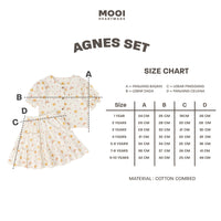 Mooi Setelan Anak Perempuan Agnes Set