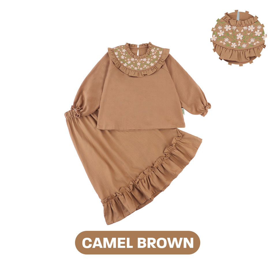 Mooi Setelan Anak Perempuan Raya Collection Khaira Tunic Set