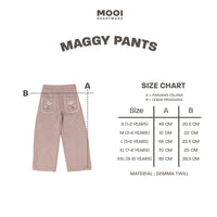 Mooi Celana Panjang Anak Perempuan Christmas Collection Maggy Pants