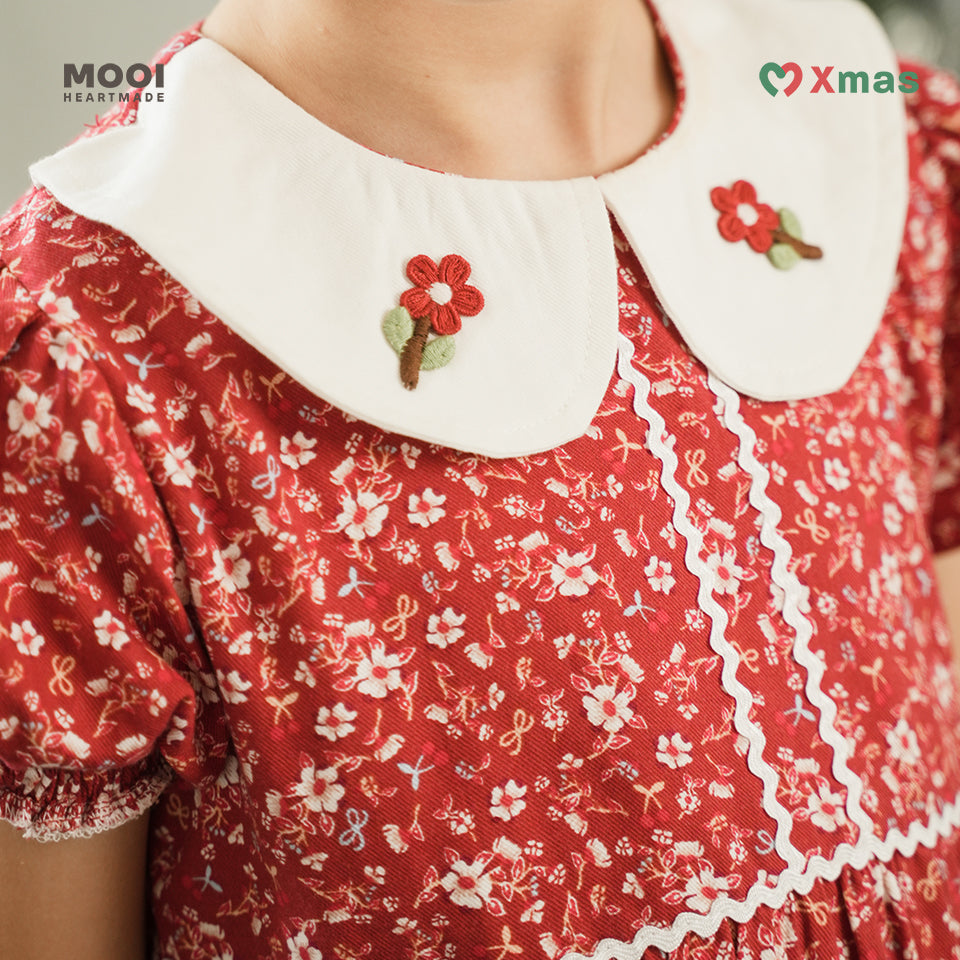 Mooi Dress Anak Perempuan Christmas Collection Averyl Dress